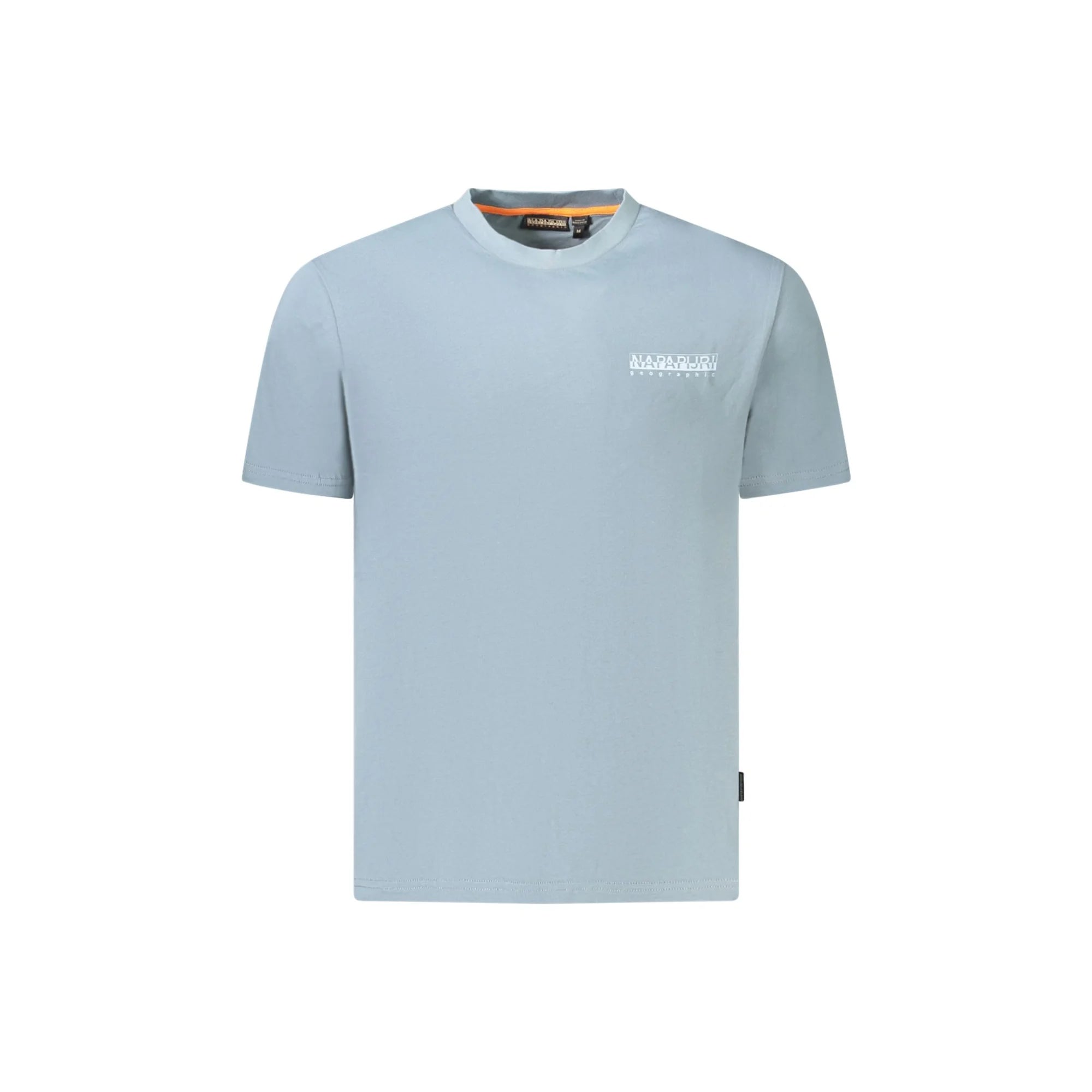 Napapijri T-Shirt Maniche Corte Uomo Grigia Stampa Logo Grigio - foto prodotto